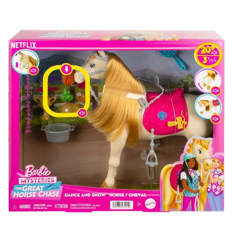 Barbie-Pferdegeräusch