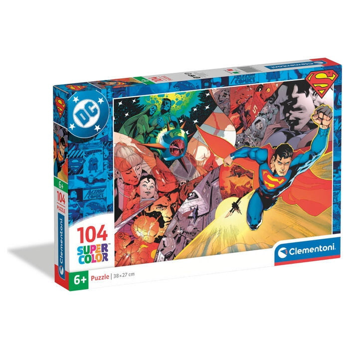 DC Comics Superman Puzzle, 104 Teile