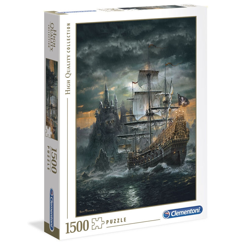 Puzzle Statek Piracki 1500 elementów