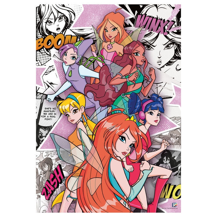 Quebra-cabeça Winx da DC Comics com 500 peças