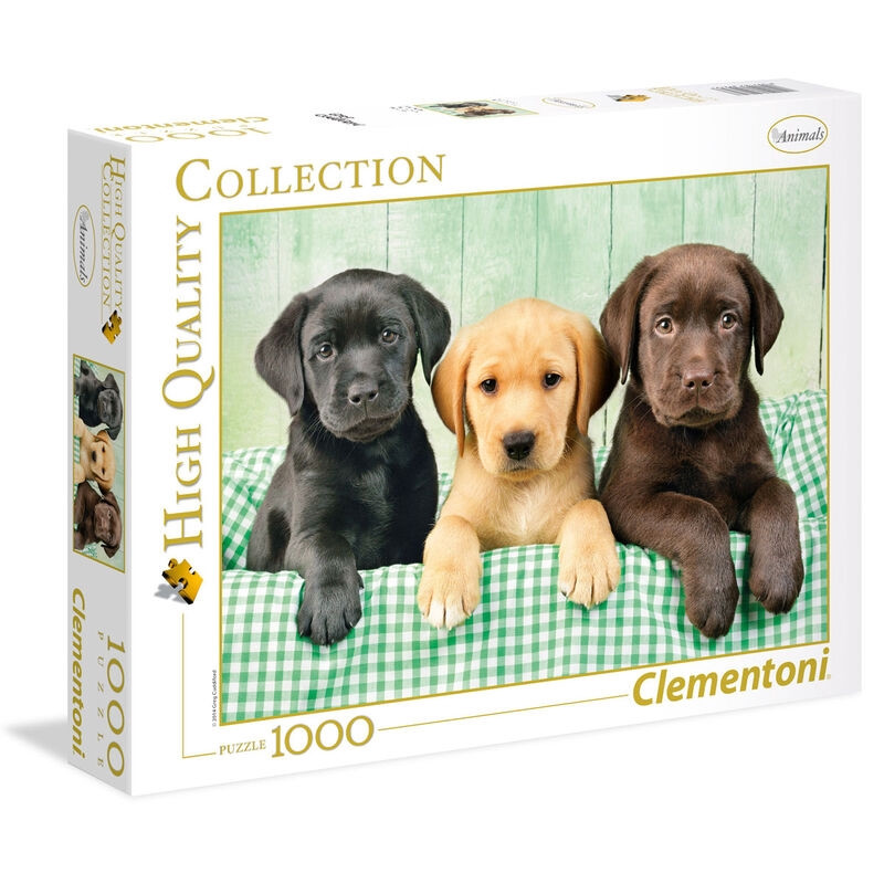 Three Labs Puzzle, 1000 Teile