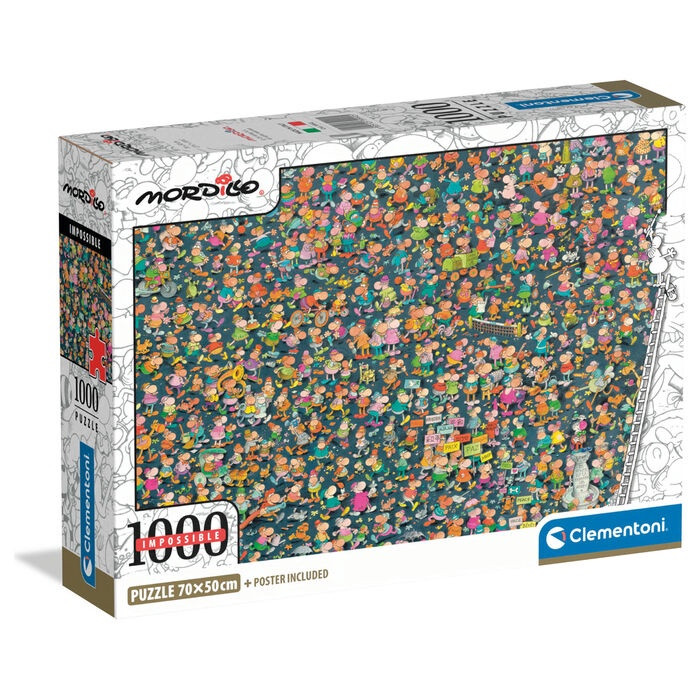 Stranger Things 5 ​​Mordillo Impossible puzzle 1000 elementów