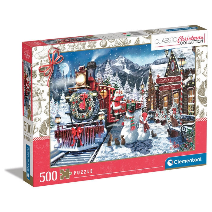 Bahnhof-Puzzle, 500 Teile