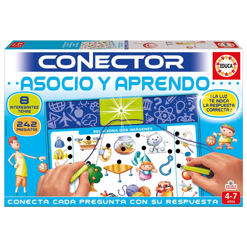 Jeu Spanish Associate and Learn Connecter