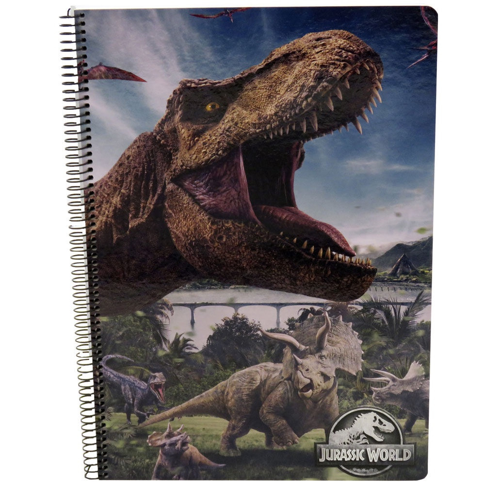 Cuaderno A4 de Jurassic World