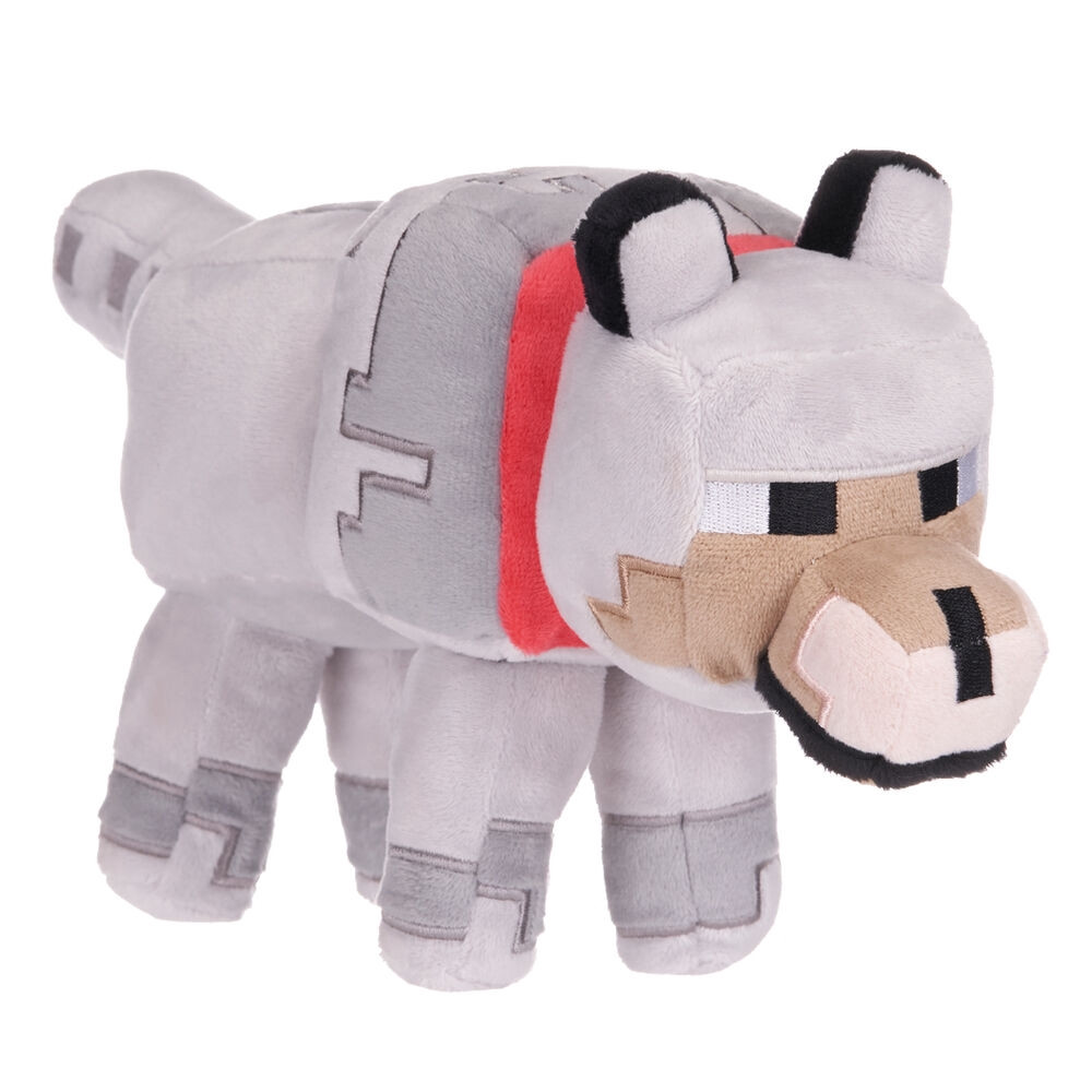 Peluche Minecraft Wolf 26cm