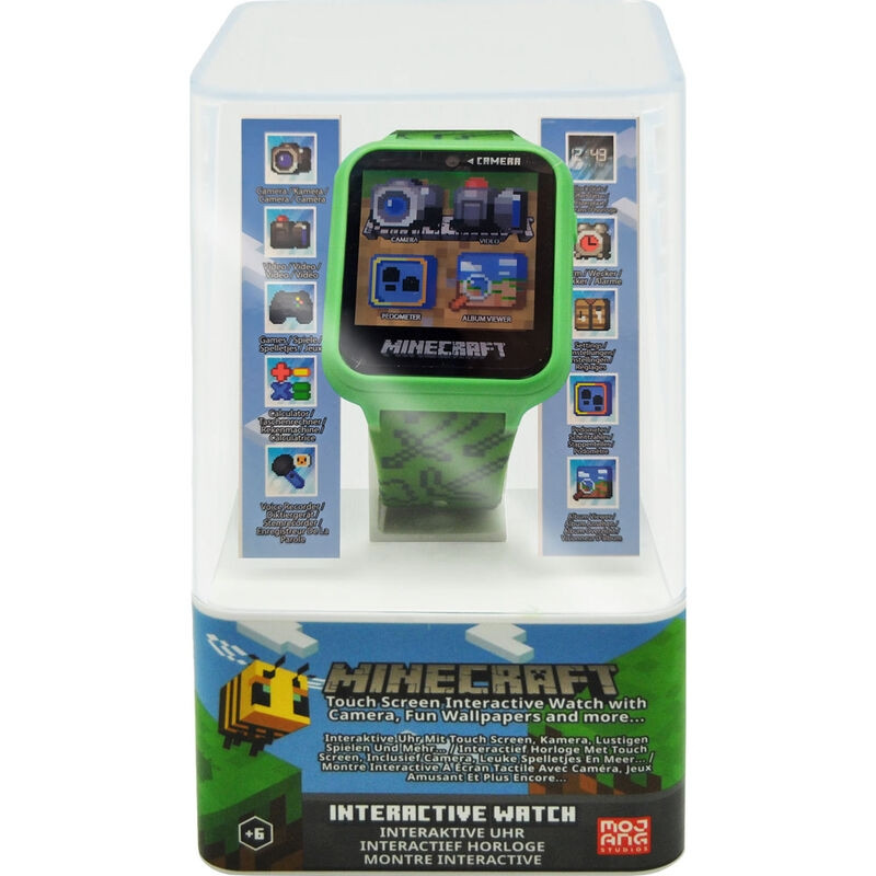 Reloj inteligente de Minecraft