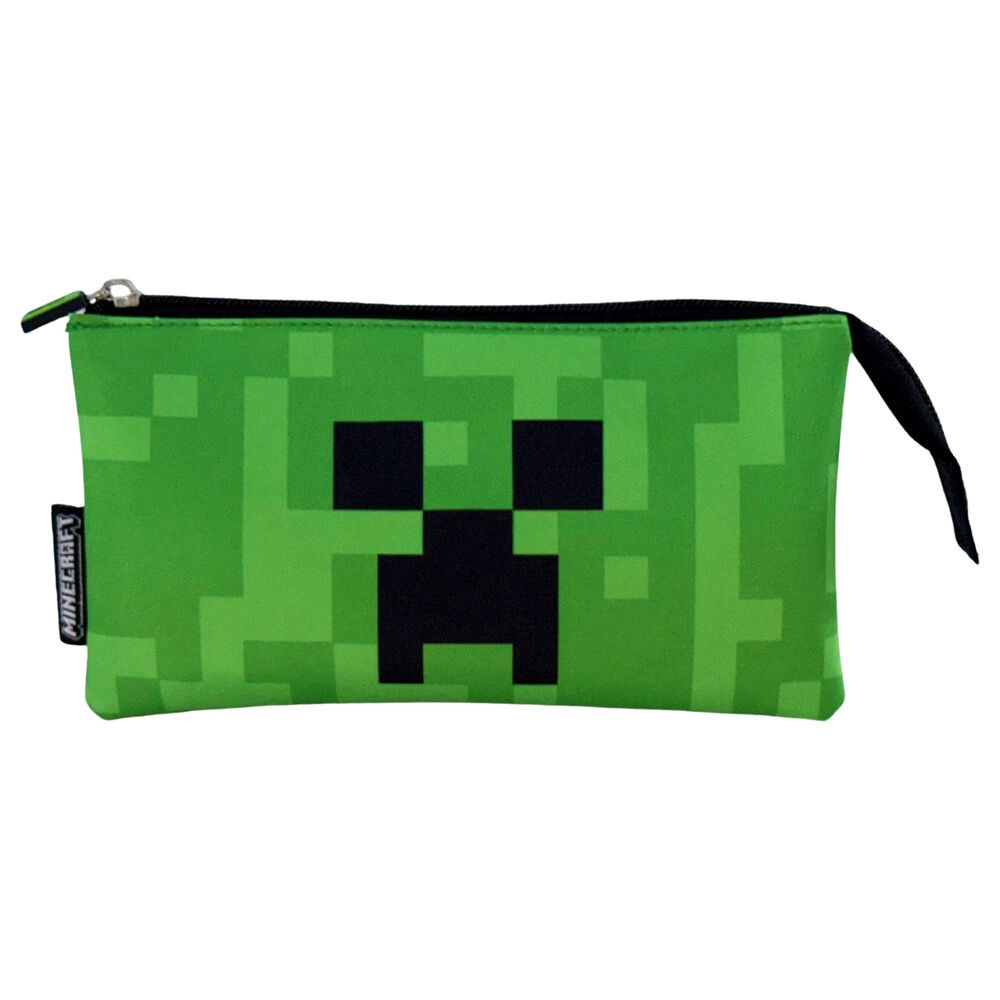 Minecraft Face drievoudige etui