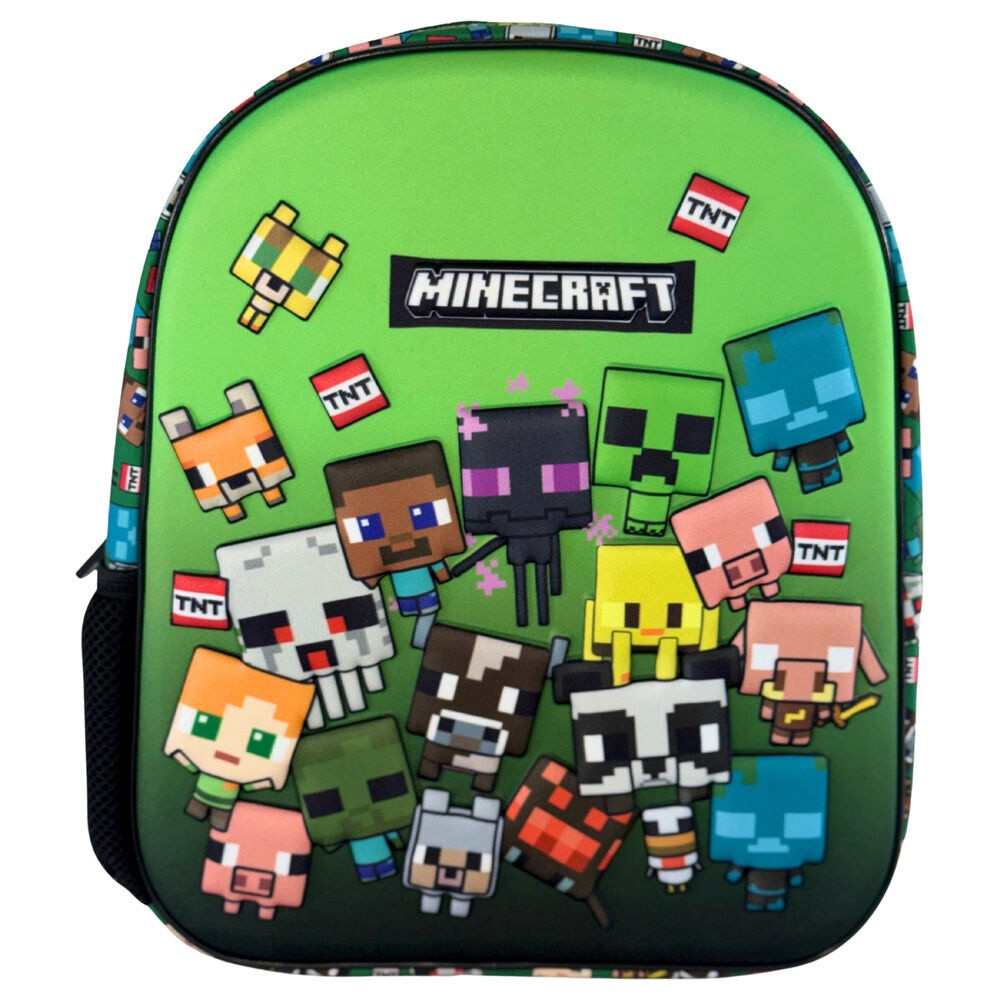 Minecraft Characters 3D backpack 30cm