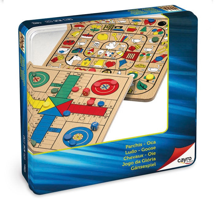 Hout Parcheesi Gans