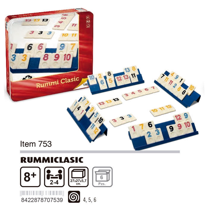 Metal box Rummiclasic