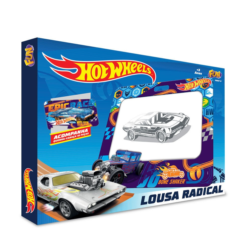 Hot Wheels Puzzlebrett