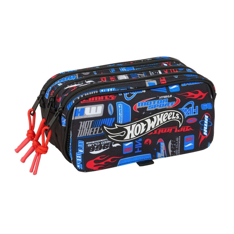 Trousse triple Hot Wheels
