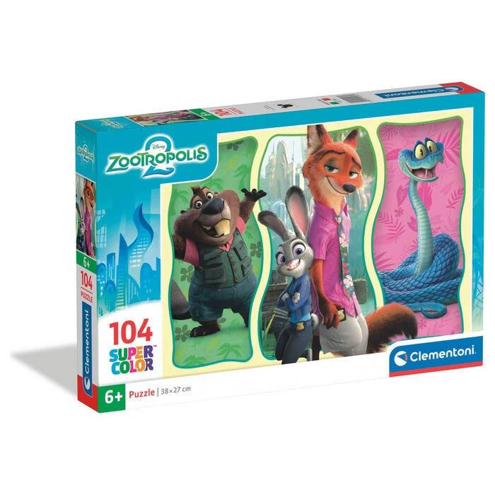 Zootopia 2 puzzle 104 elementy