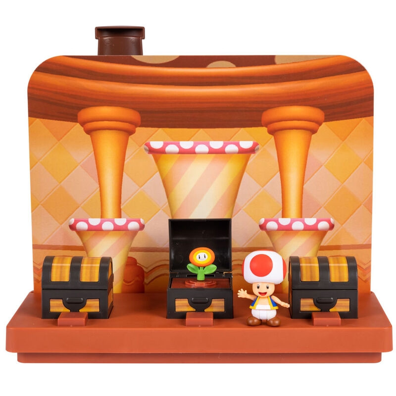 Super Mario Bros Haus Toad Spielset