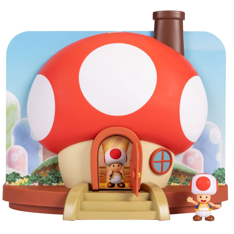 Super Mario Bros. Casa Toad playset