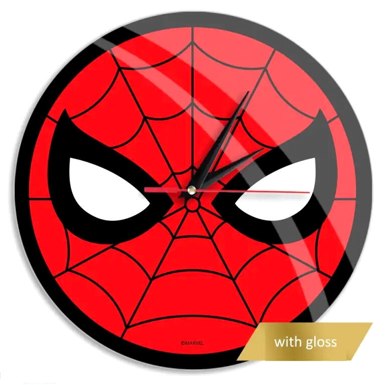 Marvel Spiderman wandklok