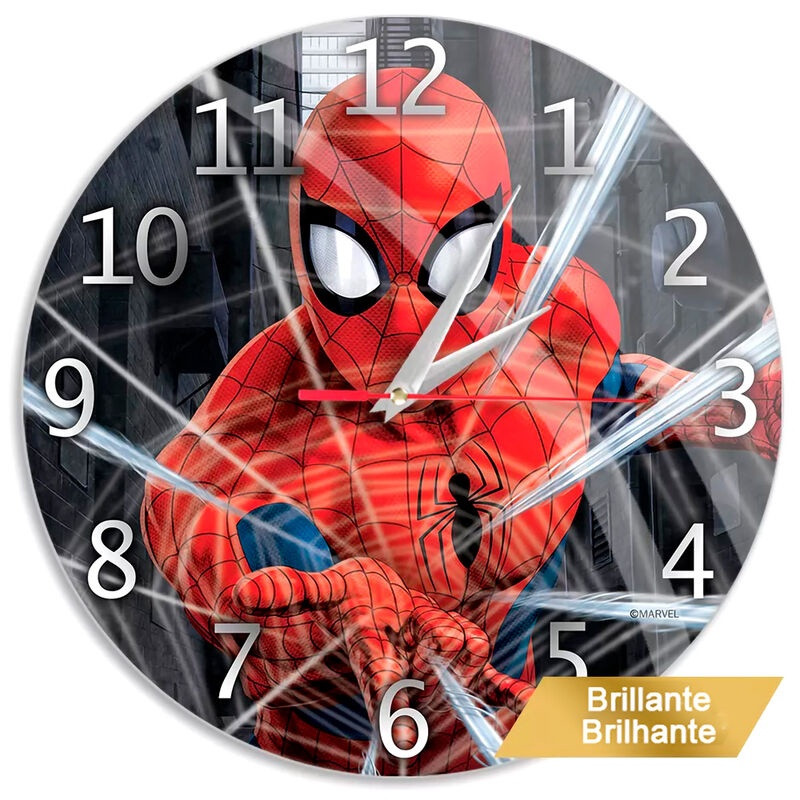 Marvel Spiderman wandklok