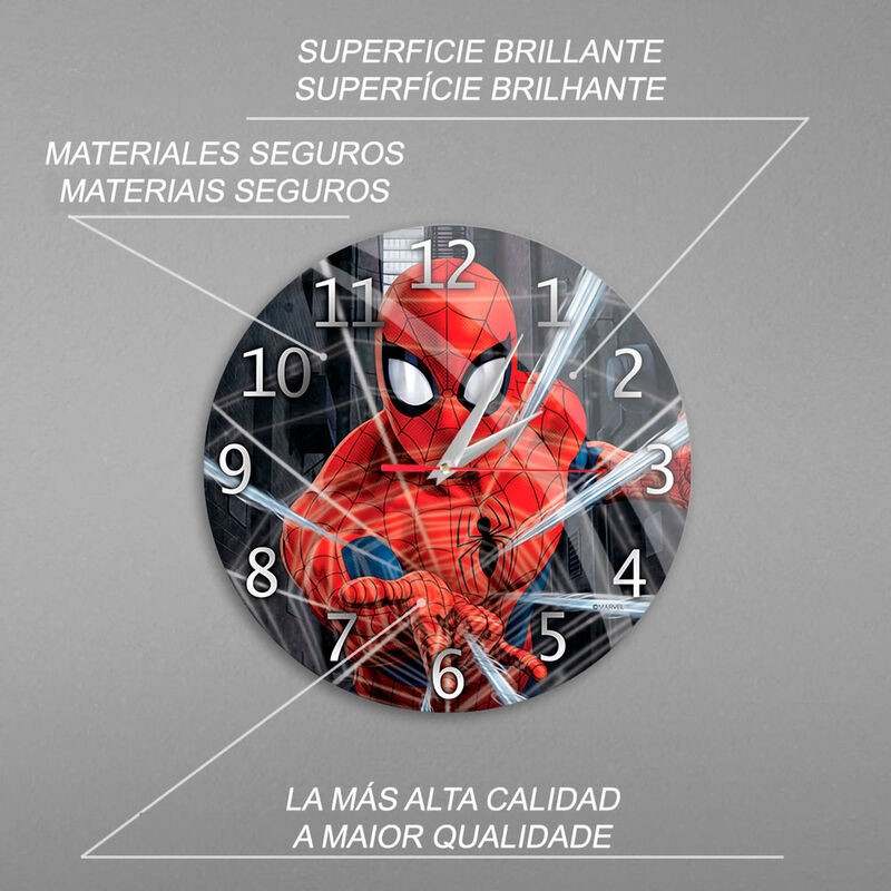 Zegar ścienny Marvel Spiderman