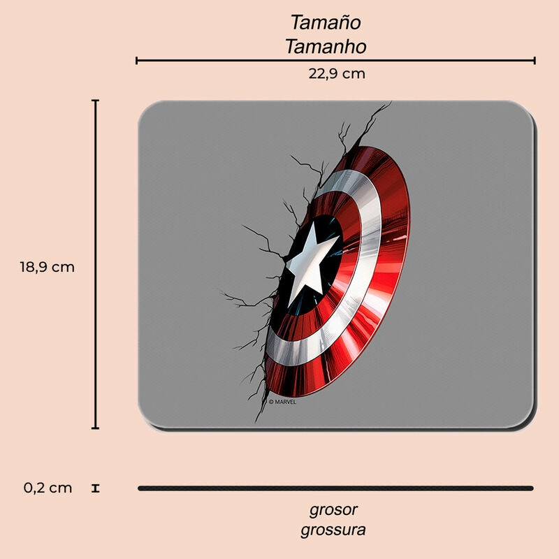 Marvel Captain America Mauspad