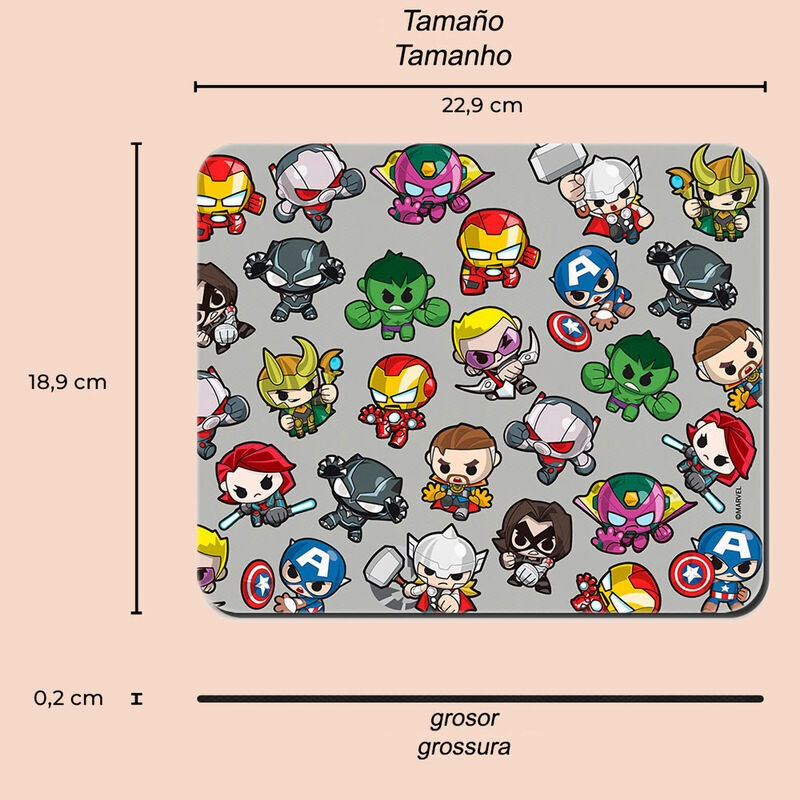 Tappetino per mouse Marvel Avengers