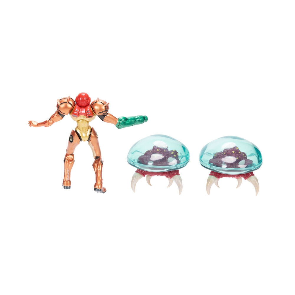 Pacote Metroid com 3 figuras de 6 cm