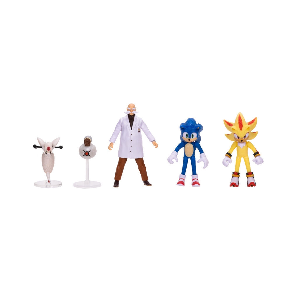 Sonic 3 wave 3 pack 5 figurek 6cm
