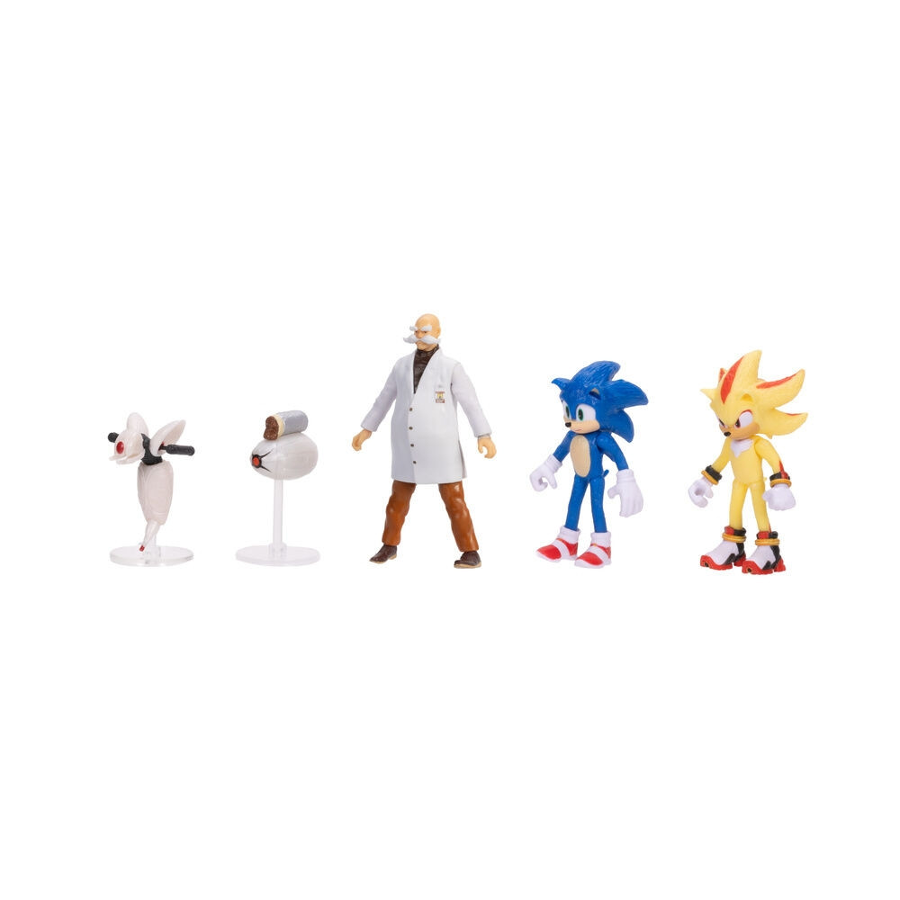 Sonic 3 wave 3 pack 5 figurek 6cm