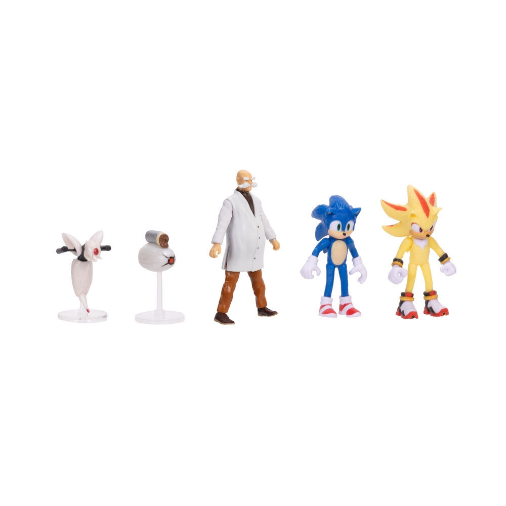 Sonic 3 wave 3 pack 5 figurek 6cm