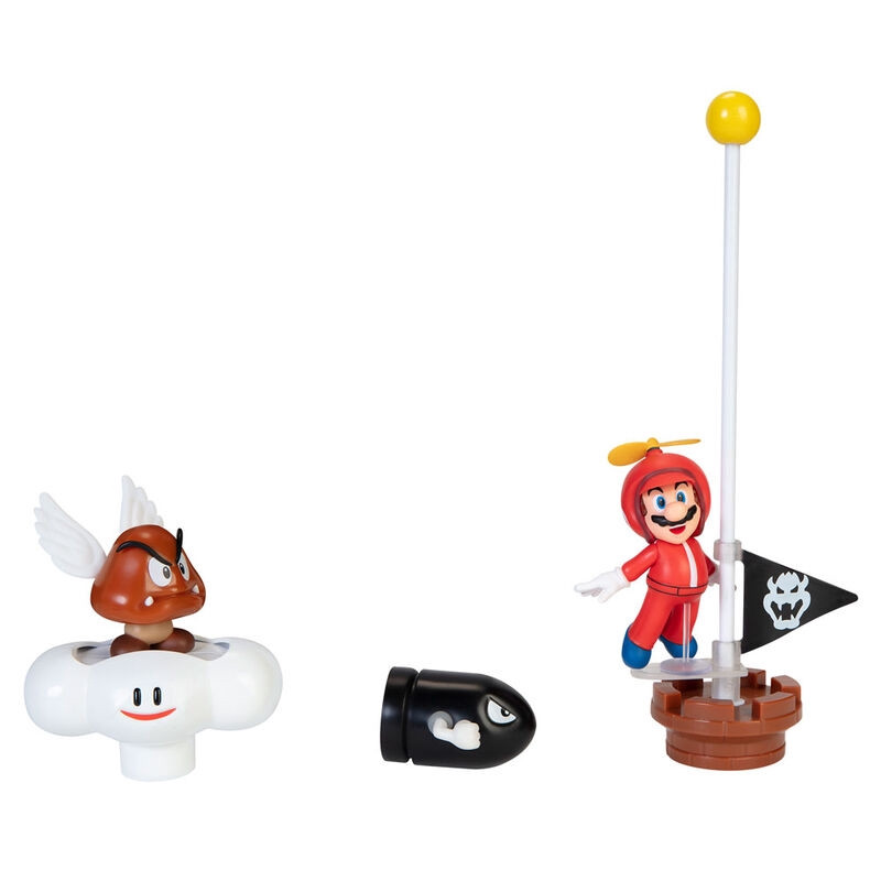 Nintendo Super Mario Cloud Diorama-Set