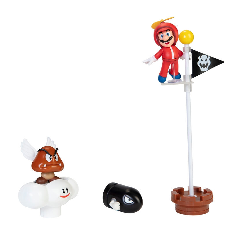 Nintendo Super Mario Cloud Diorama-Set