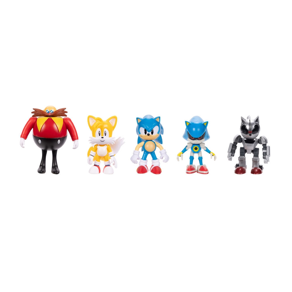 Sonic The Hedgehog Pack 5 figurek 6 cm