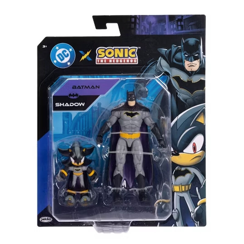 Sonic The Hedgehog Batman e Shadow - Pacote com 2 figuras