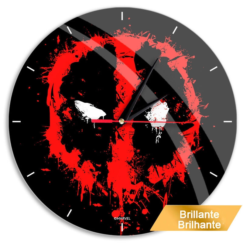 Relógio de parede do Deadpool da Marvel