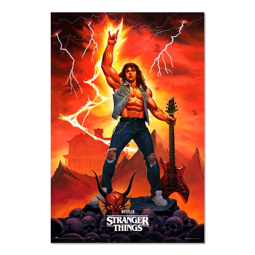 Stranger Things Eddie Munson Poster