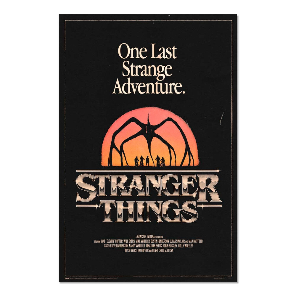 Plakat Stranger Things