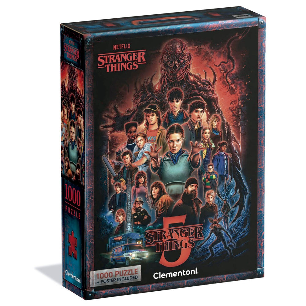 Puzzle Stranger Things 5 ​​1000 pezzi