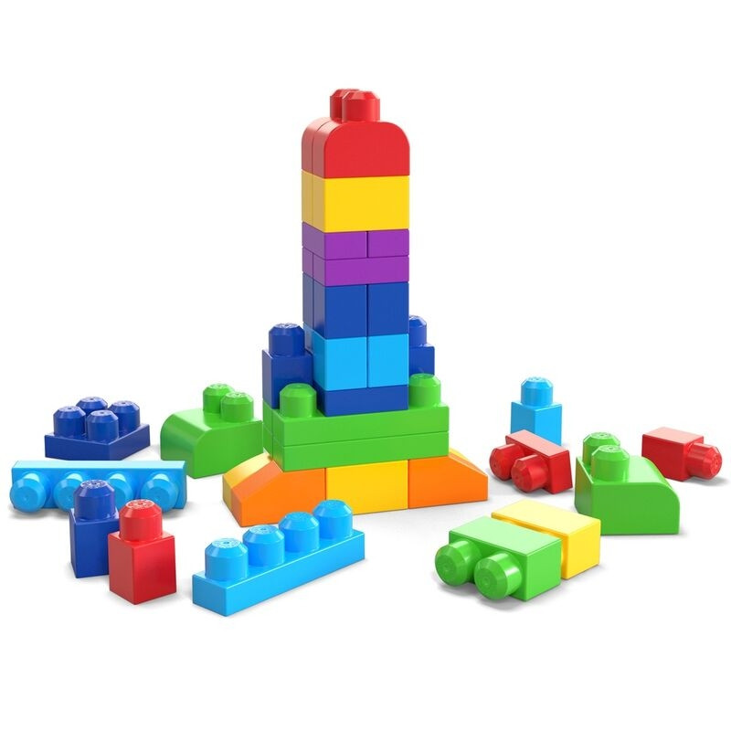 Mega Bloks Borsa blu 60 pezzi