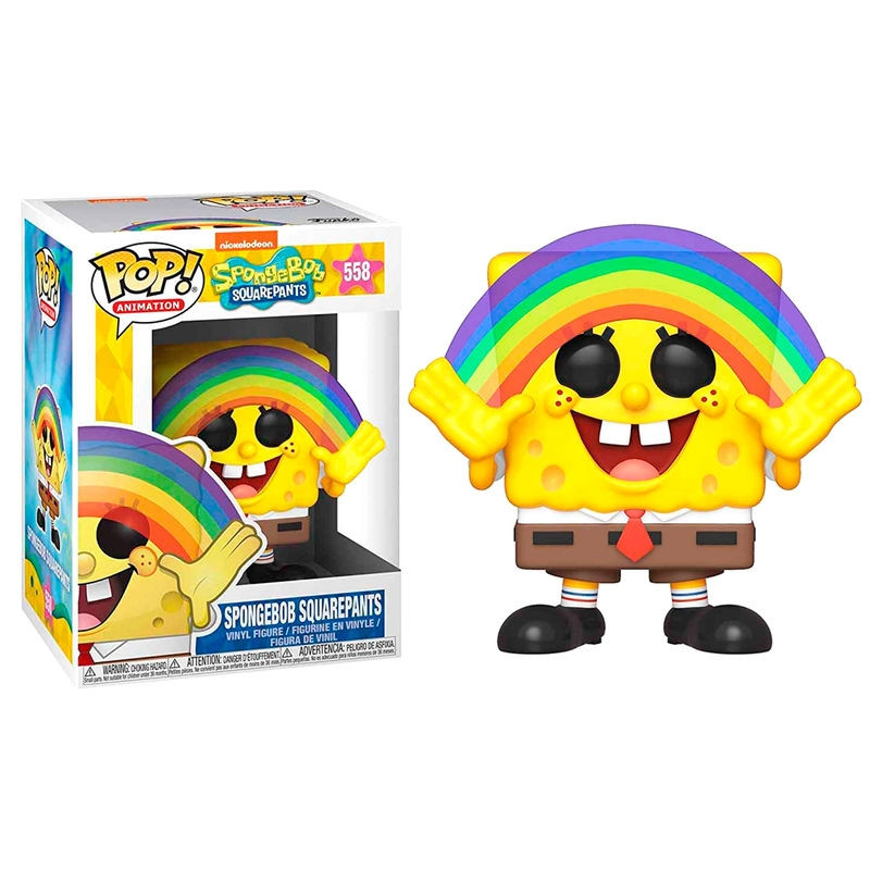 Figura POP Bob Esponja Arcoiris