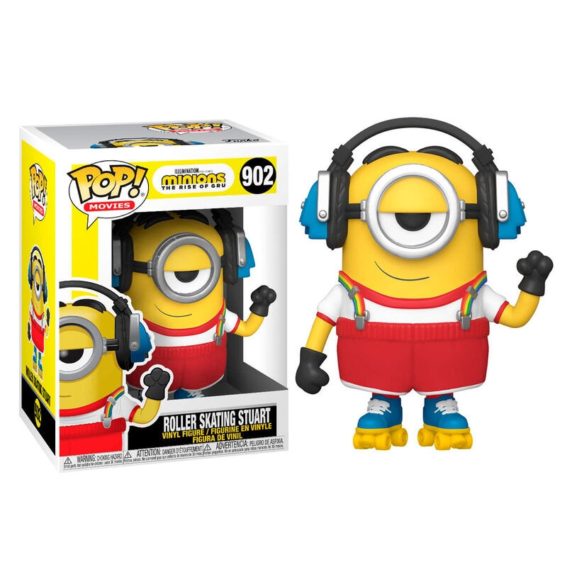 Figurine POP Minions 2 Stuart en rollers