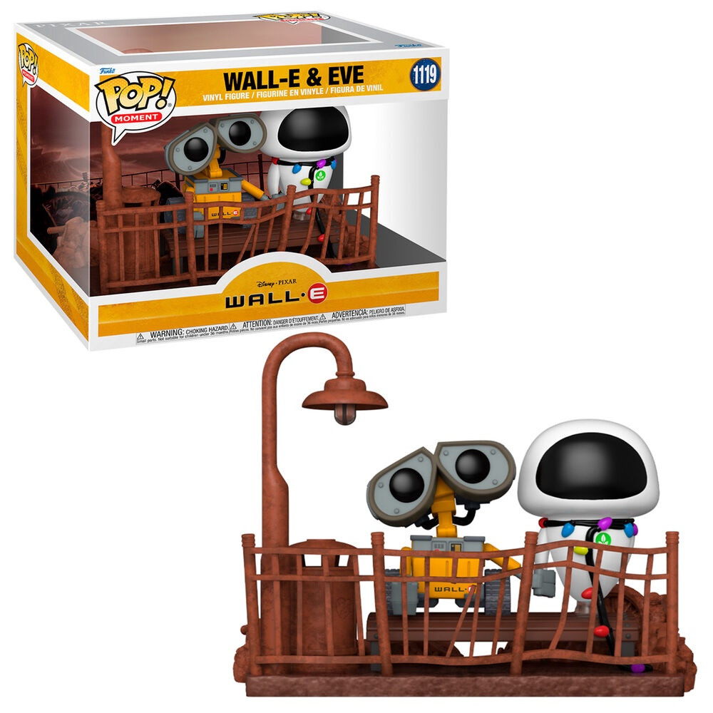 POP figúrka Disney Wall-E - Wall-E a Eva