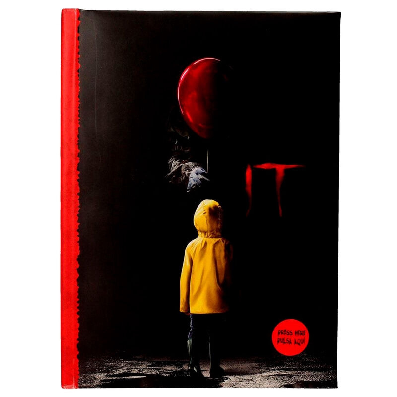 IT Balloon notebook with light