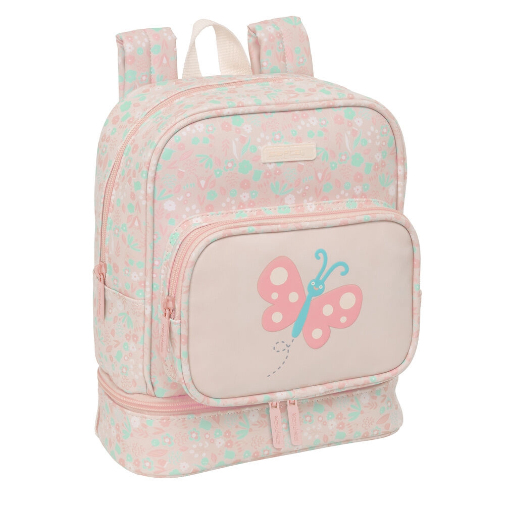 Butterfly adaptable lunch bag backpack