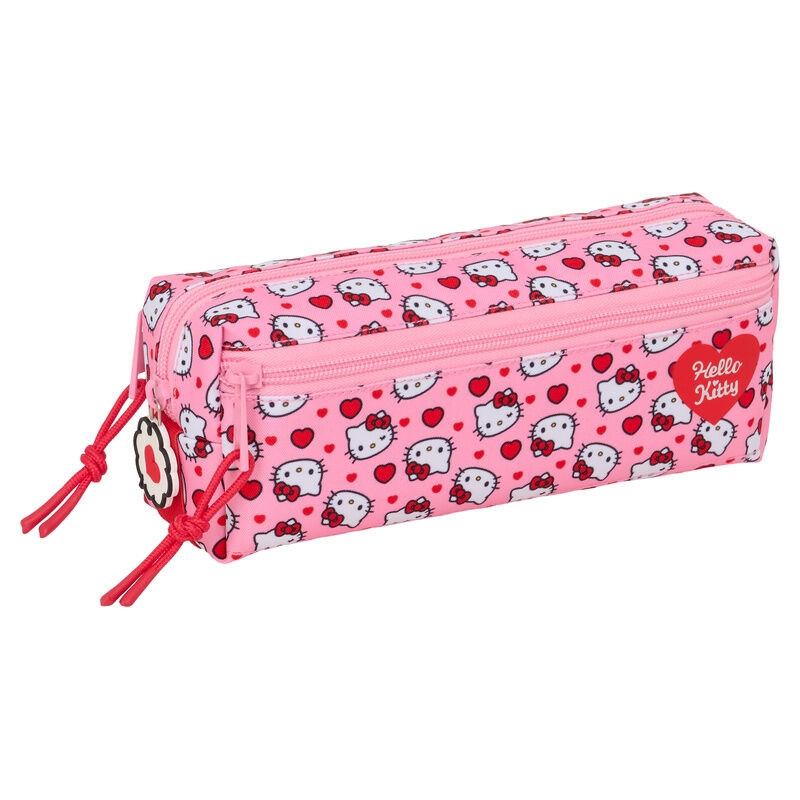 Estojo triplo Hello Kitty