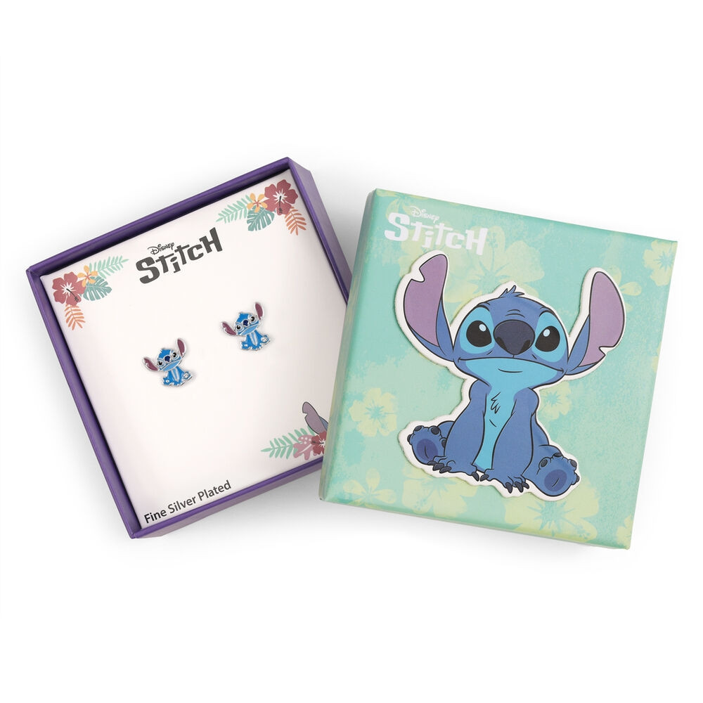 Disney Stitch Ohrringe silber