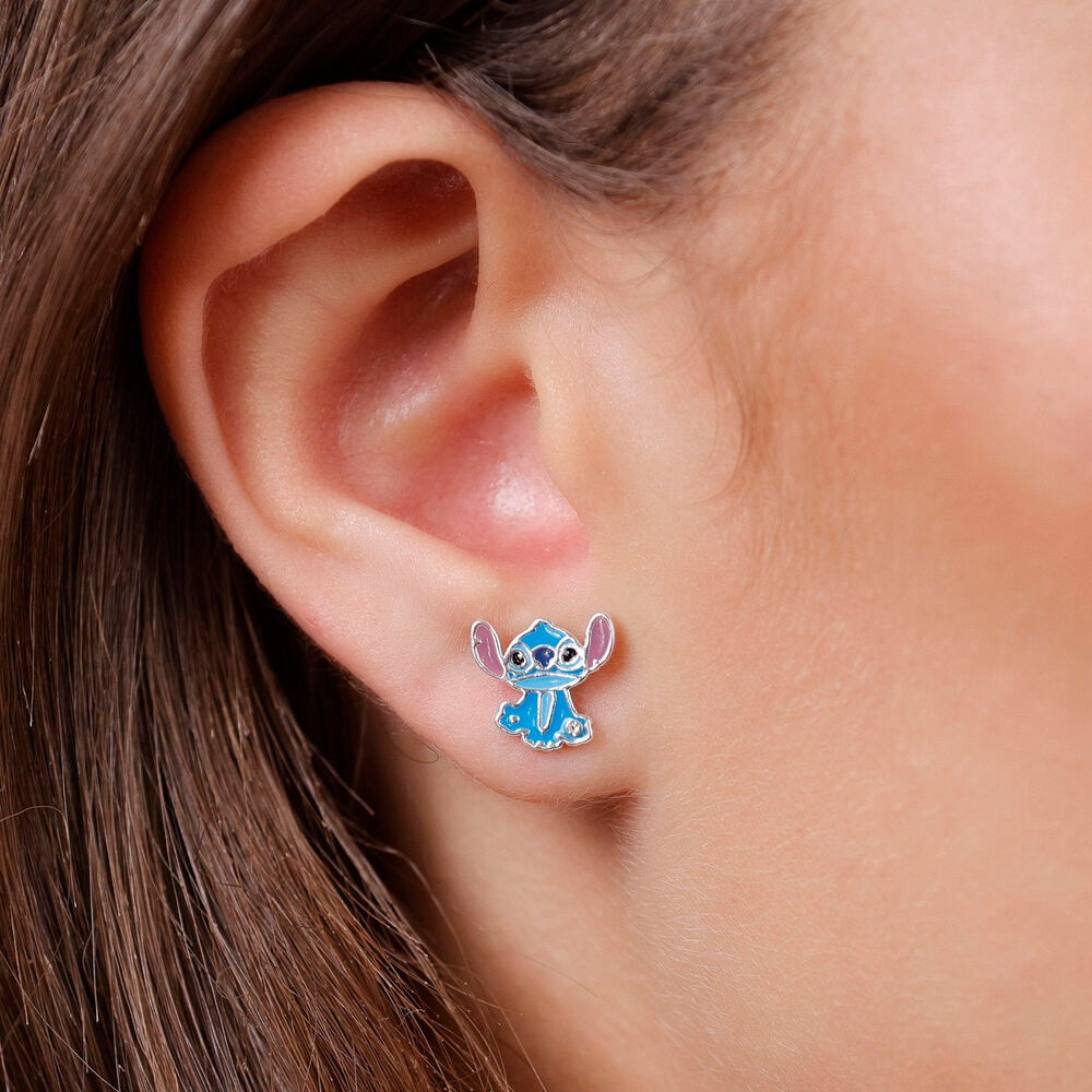 Orecchini Disney Stitch in argento