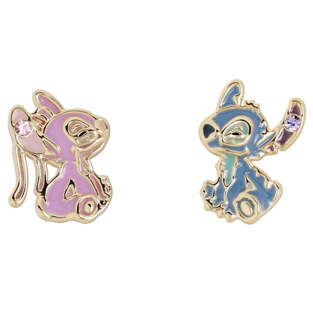Brincos Disney Stitch e Anjo