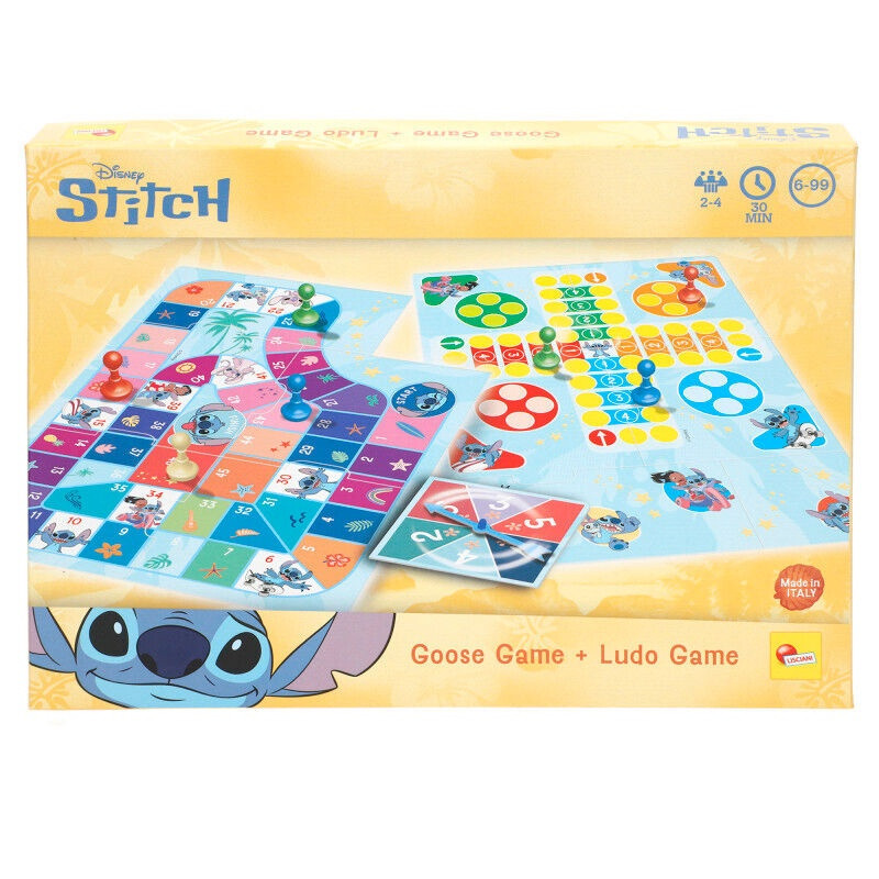 Gioco Disney Stitch Parchis e oca