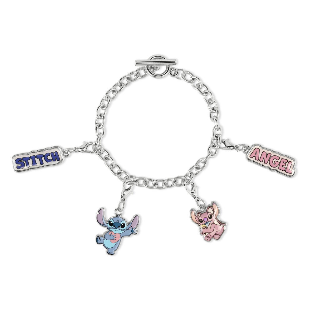 Pulseira com pingente do Stitch da Disney