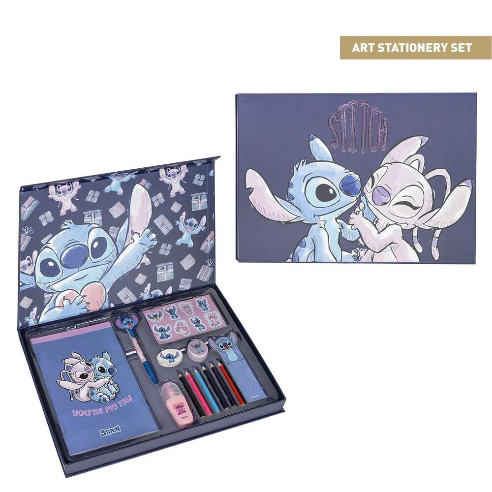 Ensemble de papeterie Disney Stitch